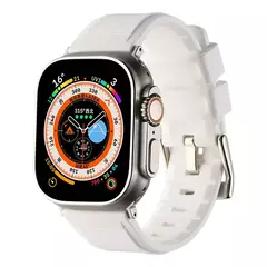 Pulseira de Silicone Suave para Relógio Apple, Ultra Band, Pulseira Desportiva em Borracha, Série iWatch 8, 7, 6, 5, 4, SE, 49mm, 45mm, 44mm, 42mm - loja online