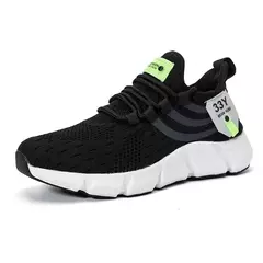 Homens tênis casuais verão respirável sapatos esportivos leve malha ao ar livre tênis de corrida atlético jogging tenis sapatos caminhada - loja online