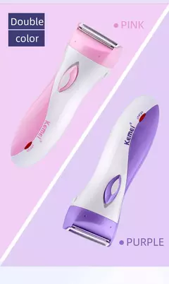 Kemei-3018 Women Shaver Wool Device Knife Electric Shaver Depilador De Lã Para Lady Shaver Female Care KM-3018 - loja online