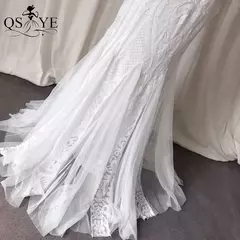 Imagem do Vestidos de lantejoulas de um ombro, vestido longo do baile da sereia, elegante