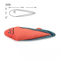 Brinquedo de gato catnip simulação 3d peixe dourado gatinho brinquedos travesseiro interativo soando gato mastigar mordida brinquedos de pelúcia suprimentos para gatos - loja online