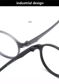 Ultraleve Anti Luz Azul Óculos de Proteção para Olhos para Homens e Mulheres, Óculos de Leitura Redondos, Computador, Retro, Parafuso, Free Design, TR90 - comprar online
