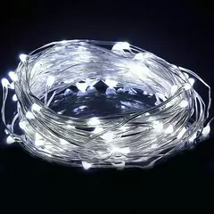 Fio de cobre LED String Light, Fairy Light, Alimentado por pilhas, Quarto, Jardim, Festa, Decoração de casamento, 1 m, 2 m, 3 m, 5 m, 10m, 1 pacote - comprar online