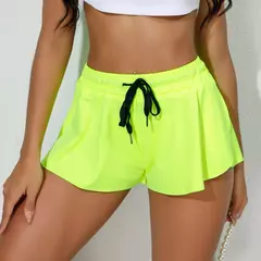 Imagem do Calções de ioga de secagem rápida para mulheres, corrida, nu, walk-away, calças fitness, basquetebol, esportes de maratona, verão