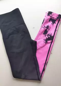 Leggings de ioga sem costura para mulheres, calças de ginástica, push up, esportes, corrida, gradiente, cintura alta, treino na internet