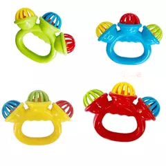 Imagem do Bebê recém-nascido chocalho bola brinquedos, segurando a mão Bell, brinquedos sensoriais, materiais de segurança para crianças, 0-24 meses, 4pcs