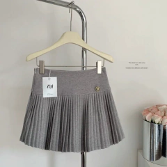 Mini vestido de emagrecimento de cintura alta feminino, estilo Tweed, saia plissada linha A, versátil, outono, inverno - comprar online
