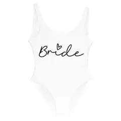 Fato de banho feminino com estampa dourada, squad, festa de solteira, moda praia verão, 1 pc, S a 3XL