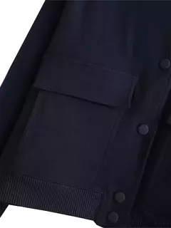 Willshela-Jaquetas bomber monocromáticas femininas, casaco com bolsos, decote em v, peito único, mangas compridas, roupas chiques para senhora, moda feminina