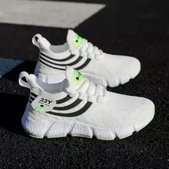 Homens tênis respirável clássico sapatos casuais homem tênis 2024 novo ao ar livre confortável malha sapatos masculinos tenis masculino - Wolf Magazine