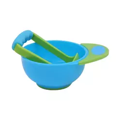 Tigela de moagem de comida para bebê, moedor infantil complementar de 2 peças, esmagando frutas, espremendo suco, moinhos de alimentação seguros e higiênicos - Wolf Magazine