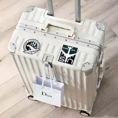 Rolling Bagagem Trolley Case, Mala de Viagem, Universal Roda, bagagem de Mão com suporte para copos, Boarding Case, 20 ", 22", 24 ", 26";;VERDADEIRO;;"26 ,Green