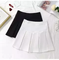 Mini vestido de cintura alta feminino, Cinza, Emagrecimento, Versátil, Anti-Exposição, Saia Linha A, Design, Sentido, Primavera, Outono, Novo, 2022 - Wolf Magazine