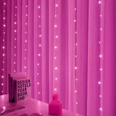 USB Festoon LED Curtain String Lights, Fairy Lights, Guirlanda de Natal, Casamento, Casa, Quarto, Decoração Iluminação, 6x3, 3x3, 4x3 - Wolf Magazine