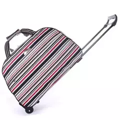 Sacos impermeáveis de viagem com rodas para homens e mulheres, bolsa trolley, bagagem de viagem curta, bolsa de negócios, mala trolly, moda - comprar online