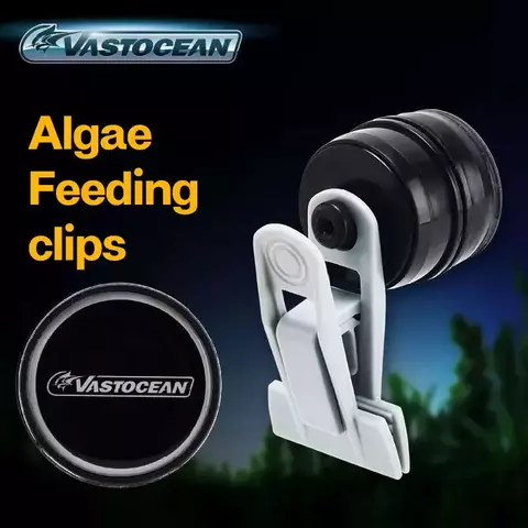 Vastocean aquário forte magnético algas clipe de alimentação nori clipe magnético forte vegetal clipe algas nori clipe
