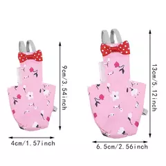 Fralda fofa de papagaio com gravata borboleta, frutas coloridas, floral, cockatiel, pombos, pequeno, médio, grande, animais de estimação, roupas de vôo, lavável na internet