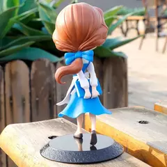 Imagem do 14cm disney q posket bela e a fera brinquedos belle pvc princesa figuras ação modelo colecionável boneca
