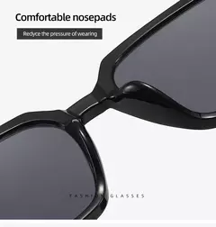 Óculos de sol quadrados retrô para homens e mulheres, óculos clássicos, alta qualidade, moda feminina, novo, 2024 na internet