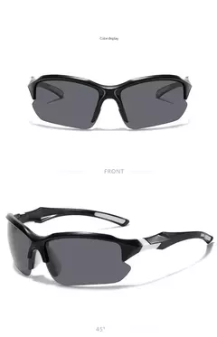 Óculos de sol polarizados para homens e mulheres, moda, ciclismo, corrida, pesca, leve, óculos ao ar livre
