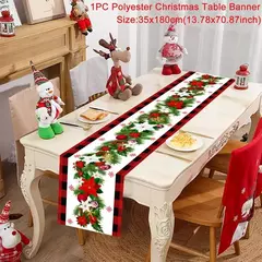 Pano De Mesa De Natal, Toalha De Mesa, Decoração De Casa, Ornamento De Natal, Presente De Ano Novo, Feliz Natal, 2025, 2025 - comprar online