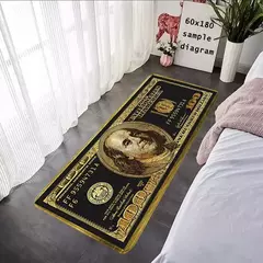 Luxo Dólar Tapetes Para Pés, Sala de Entrada Capacho, Tapete Kawaii, Tapetes, Tapete Anti-Slip, Casa Cozinha Corredor Decors - comprar online