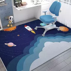 Tapetes infantis com padrão de ônibus espacial, tapetes antiderrapantes, sala - comprar online