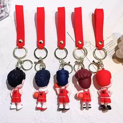 Imagem do Anime japonês SLAM DUNK Chaveiro, Sakuragi Hanamichi Rukawa Kaede Hisashi Mitsui Action Figure, Saco Pingente, Chaveiro Modelo Brinquedos