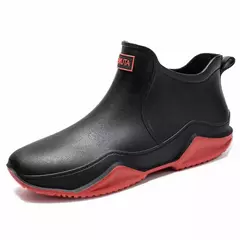 Botas de chuva antiderrapante impermeáveis para homens, sapatos de tornozelo alto para casal, caminhadas, pesca, água, chef, trabalho, ao ar livre, moda, novo - comprar online