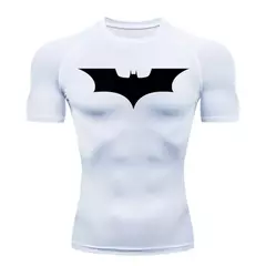 Tênis de corrida de secagem rápida masculina camiseta, camiseta curta fitness, top esportivo, calças justas de ginástica, camisa de compressão muscular, treino, MMA Coquete - comprar online
