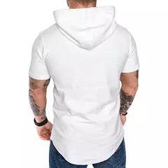 MRMT-moletons de manga curta para homens, moletom masculino com capuz casual, moletons monocromáticos, novidade nova, 2022, 2024 - loja online
