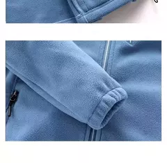 Casacos de lã tamanho grande para mulheres, cardigã quente, roupas esportivas casuais ao ar livre, caminhadas, jogging, ioga, jaquetas femininas, inverno, primavera - comprar online