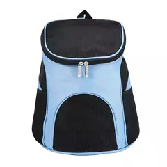 Portátil dobrável pet malha transportadora cão mochila respirável saco cão gato grande capacidade ao ar livre viagem transportadora dupla bolsa de ombro - Wolf Magazine