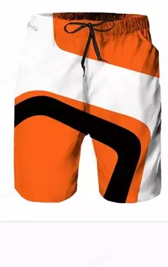 Moda praia masculina, calções de praia, calção de banho, prancheta de surf, calças de menino, ginásio fitness, verão, 2023 - loja online