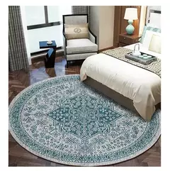 Tapete Home Retro americano para sala de estar, área grande, tapete antiderrapa - Wolf Magazine