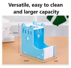 Bebedor de hamster durável, suporte para garrafa de animal de estimação pequeno, alimentador de comida de coelho, mini alimentação de água fofa, suprimentos para animais de estimação - comprar online