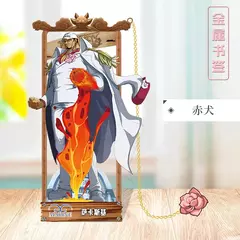 Marcadores de metal de uma peça com vários personagens de desenhos animados para fãs de cosplay figura de anime de uma peça - loja online