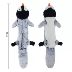 Engraçado animal simulado sem recheio brinquedo do cão com rangidos durável stuffingless pelúcia estridente cão mastigar brinquedo crinkle pet rangido brinquedo