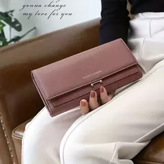 Carteira de luxo de grande capacidade para mulheres, bolsa feminina, bolsa para telefone senhora, titular do cartão, marca, 2023 - comprar online