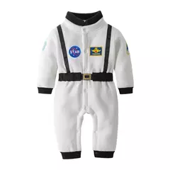 Crianças bonito astronauta cosplay traje espaço terno macacão para bebê meninos menina da criança infantil halloween festa de aniversário roupas - loja online