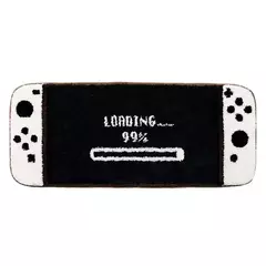 Criativo reunindo Switch Game Carpet, Tapete antiderrapante para o jogador do jogo do banheiro, Tapete adornado, Decoração da casa
