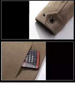 Casaco de veludo masculino único-breasted duplo bolso lapela multi-cores senhores casual juventude moda luxo workwear casaco na internet