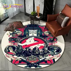 Cartoon G-Ghostbusters filme tapete de área redonda, tapete tapete círculo par