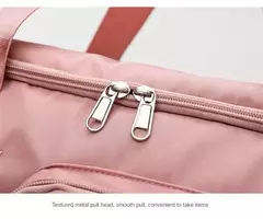 Weekender Overnight Duffle Bags com compartimento de sapato para mulheres, Carry On Travel Bag, Saco de ginástica de grande capacidade - Wolf Magazine