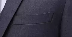 Monocromático Terno de escritório formal, vestido de casamento do noivo, blazer de marca high-end, calças colete, S-6XL, conjunto de 3 peças, vestido de festa - Wolf Magazine