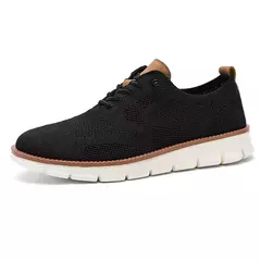 YRZL-Calçado desportivo casual masculino, antiderrapante, resistente ao desgaste, amortecimento respirável, design de bloqueio de cores, sapatos versáteis na internet