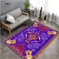 Tapete Aladdin antiderrapante para sala de estar Tapetes grandes para mesa de sofá, Capacho de entrada do quarto, Tapete de cozinha e corredor - comprar online