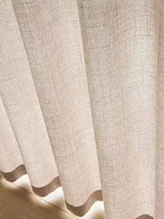 Espessamento algodão e linho Semishading Cortinas, estilo coreano, Fit para Quartos, salas andcurtains e poliéster - loja online