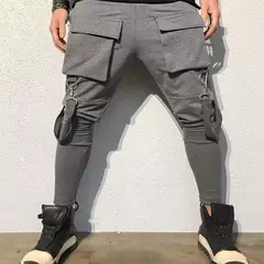 Novo outono dos homens de algodão sweatpants de fitness design de moda lápis calças masculinas casuais corredores de desporto - Wolf Magazine