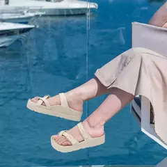 Pallene-Sandálias femininas de plataforma tamancos, chinelos de sola grossa, sandálias femininas de praia ao ar livre com suporte de arco, sapatos macios de EVA - loja online